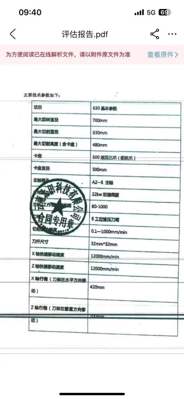 刚刚拿下同款2台云南北田630数控立车、安装少用、广数.