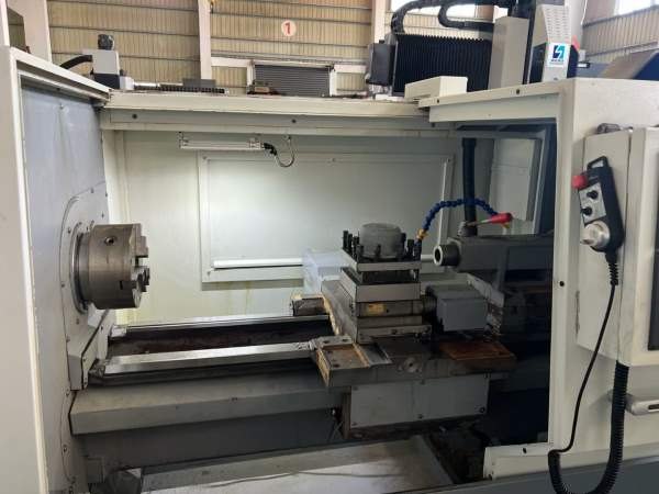 沈阳5085系统广数980TDi床身上回转直径500mm，工件加.
