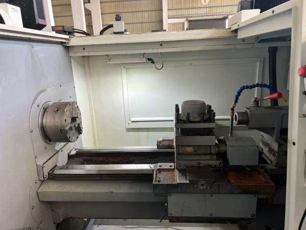 沈阳5085系统广数980TDi床身上回转直径500mm，工件加.