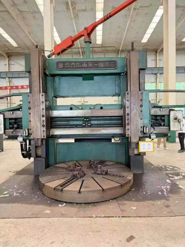 精品齐重C5225E16/10双柱立式车床出厂时间：2009年5月.