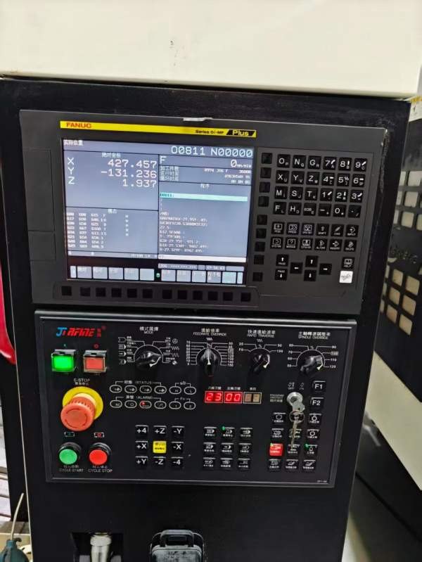 （买下一线品牌）乔峰VH-85重型机，发那科OI-MFPlus系.
