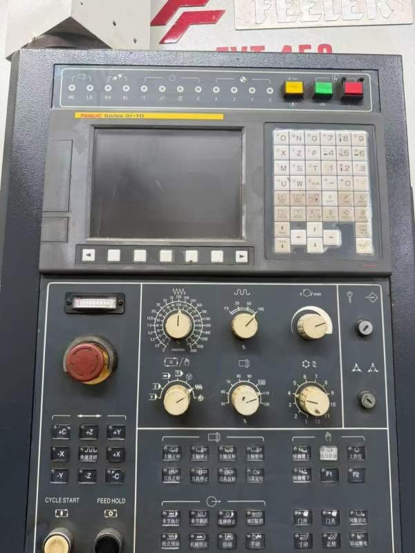 台湾友佳FVT-450数控立车同款6台！发那科TD系统，回转.