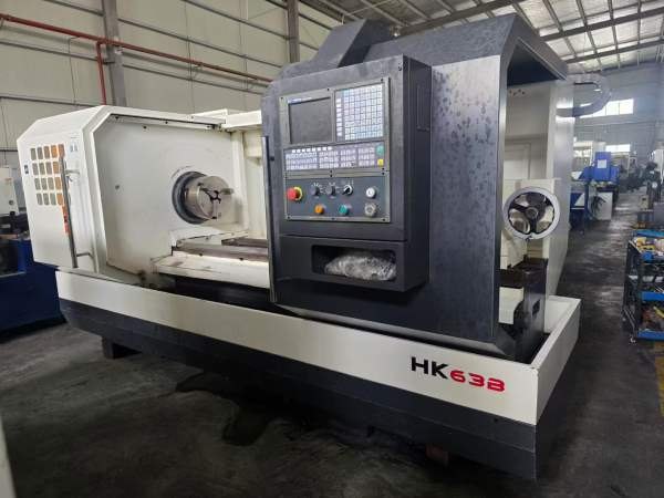 宝鸡HK63B数控车床，加工长度1500