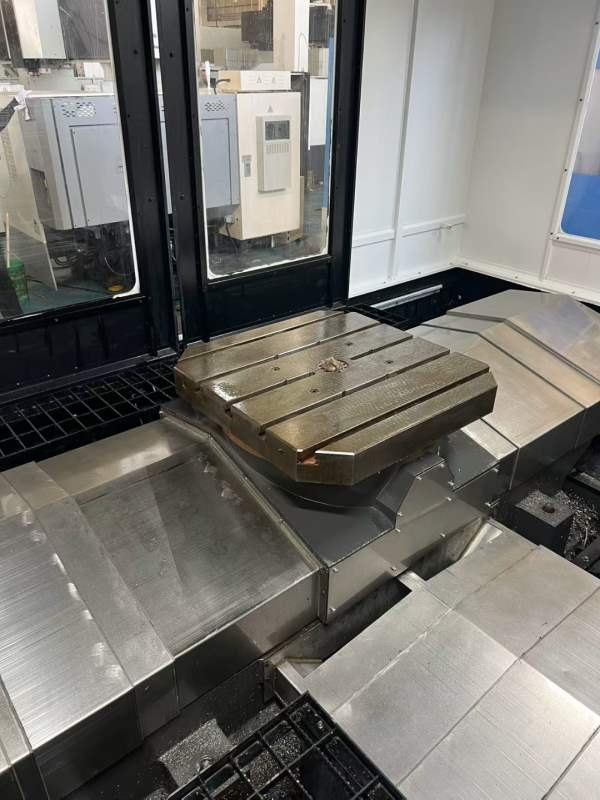 友联800单台卧式加工中心，工作台800/800，三轴线轨，.