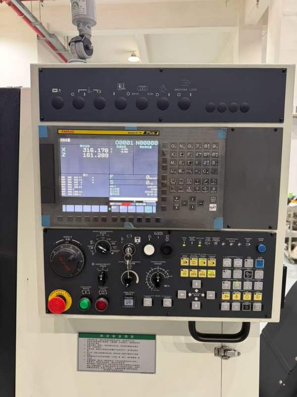 2025年出厂泷泽NEX-108数控车床，发那科0i-TFplus系统.