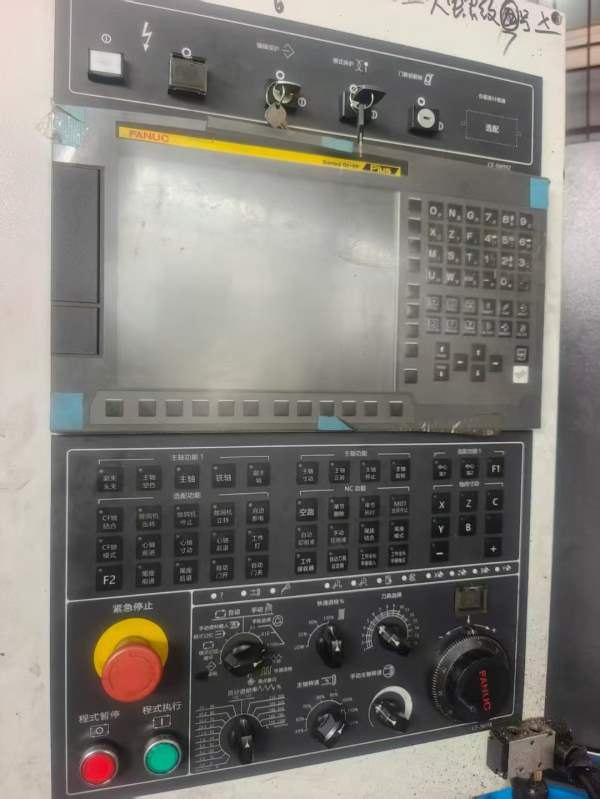 台湾程泰GLS 2000l数控车床发那科系统 新机精度
