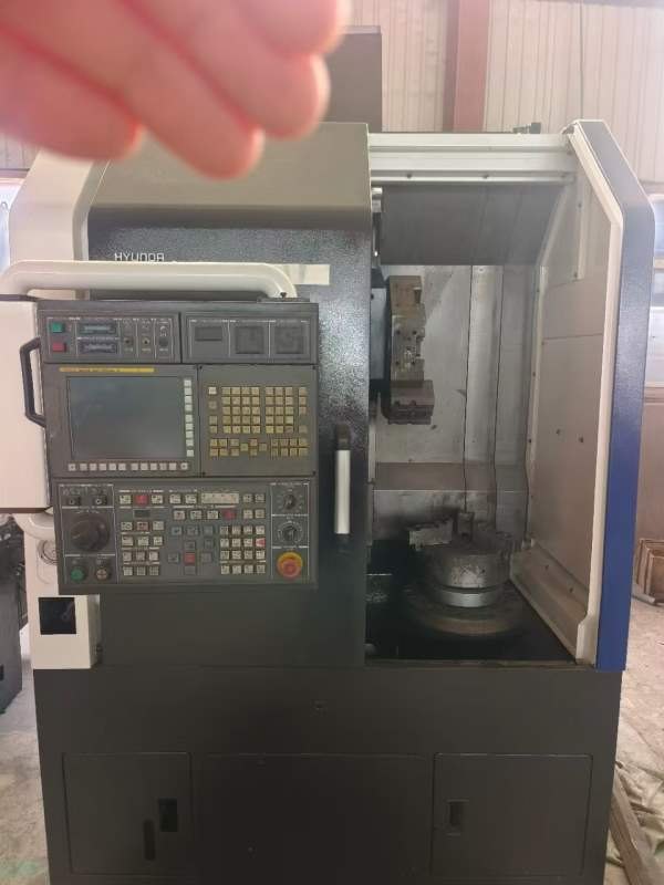 韩国威亚LV300数控立车型号：LV300RL/R发那科32i高配.
