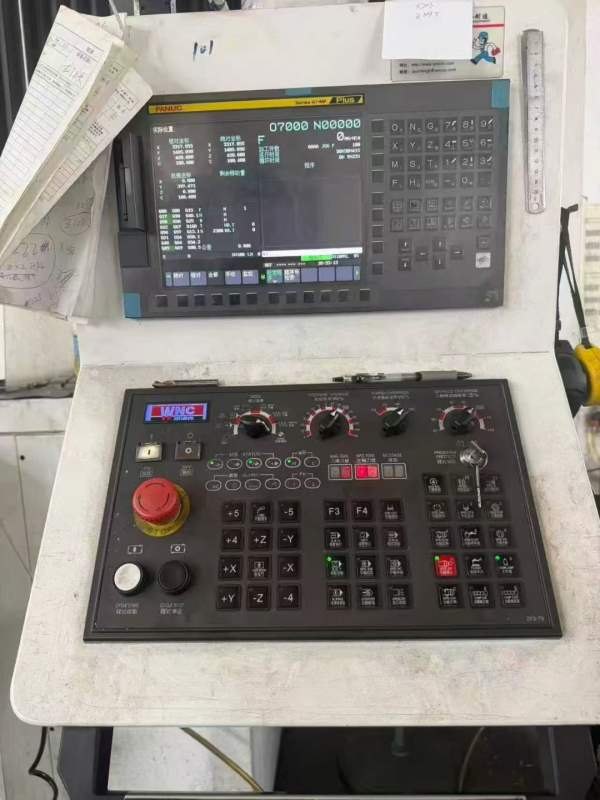 工厂在位出售，准新 南京威诺克GMC-6035F数控龙门加工.