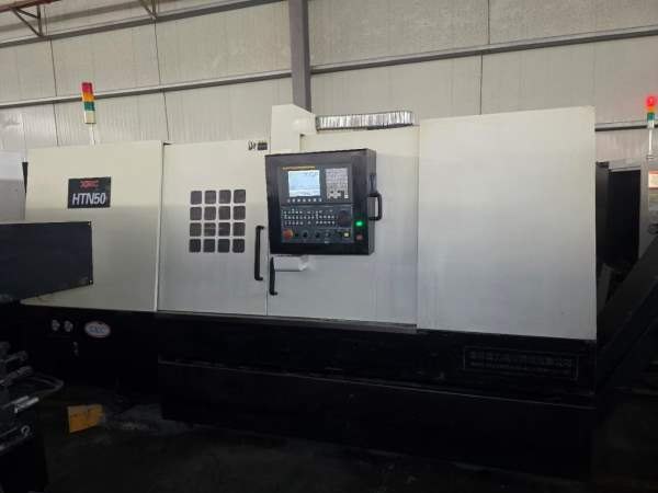 2019年出厂宝鸡西力 XKC-HTN50数控车床，配10寸液压卡.