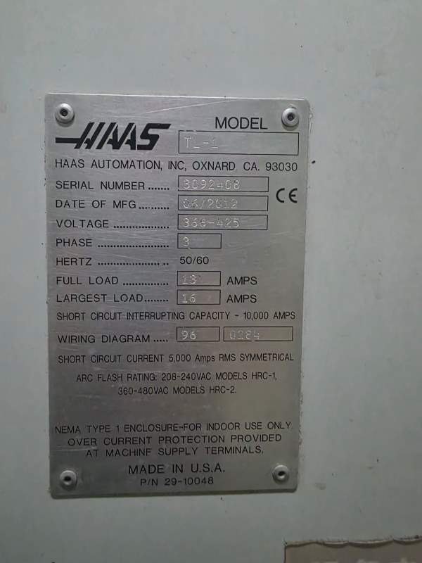 美国原装哈斯TL-1数控工具车床，2012年出厂，A2-5主轴.