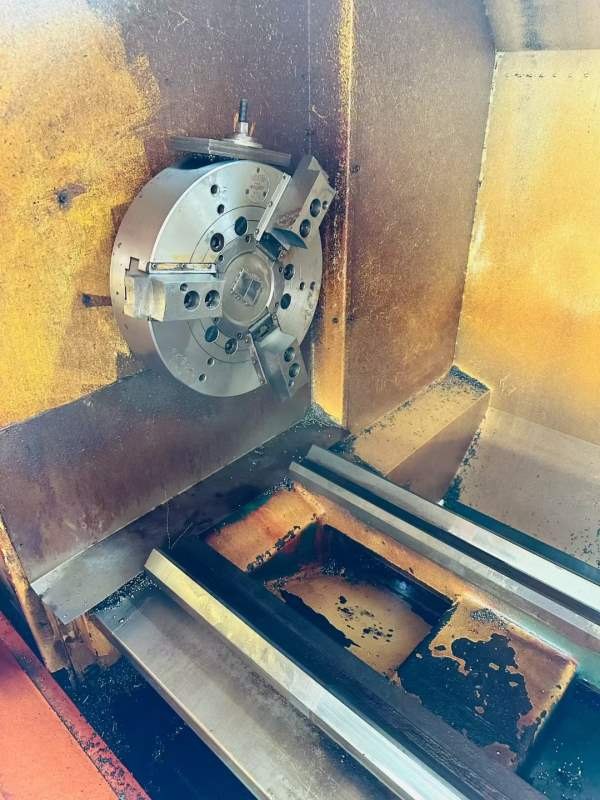 台湾金耀L65数控车床，L，加工长度为2800mm，18寸液压.
