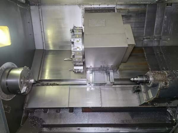海天精工 TC30A1000 斜轨刀塔机回转直径650mm，车削直.