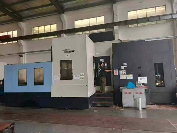 斗山整厂设备全部已拉回滁州仓库  韩国斗山PUMA800L一.