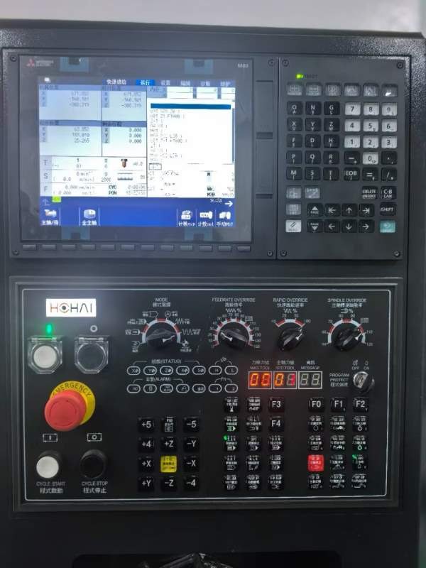 刚到两台全新河海FV-1160加工中心三轴滚柱线轨，45宽X.