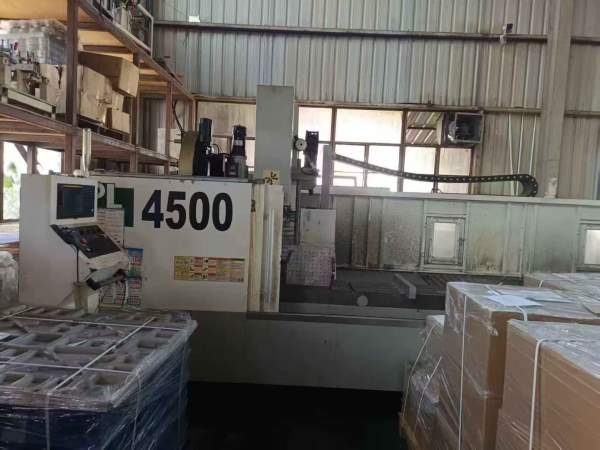 在位出售苏州群志4500型材机，一直闲置，发那科Plus系.