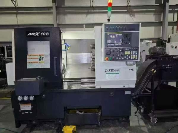 2022年出厂泷泽NEX-108数控车床，同款2台，龙泽108，.