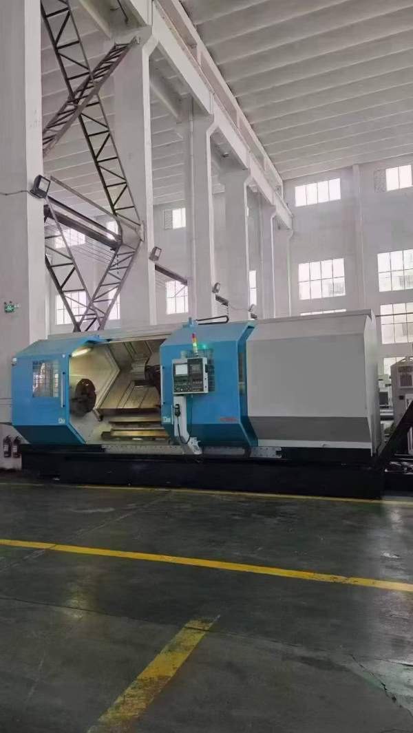 台湾原装立仲CNC-S50/3M管螺纹数控车床，24寸双液压卡.