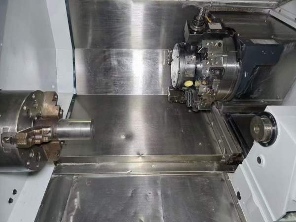 台湾原装程泰GS280M车铣复合，A2-8主轴配10寸千岛液压.
