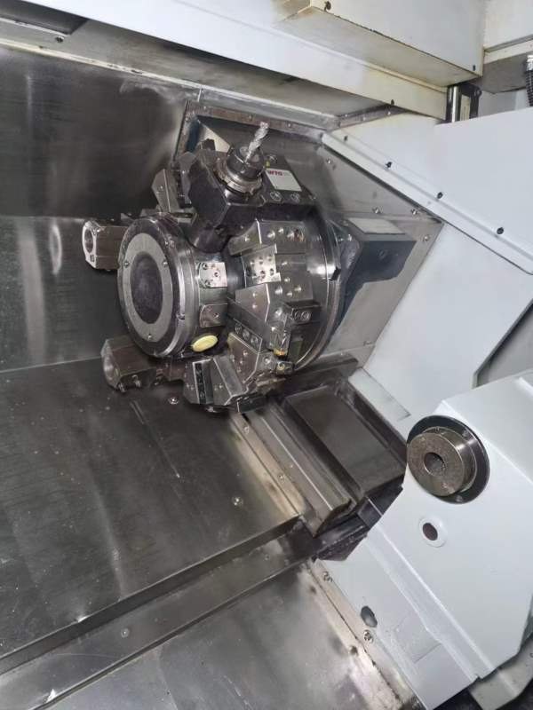 台湾原装程泰GS280M车铣复合，A2-8主轴配10寸千岛液压.