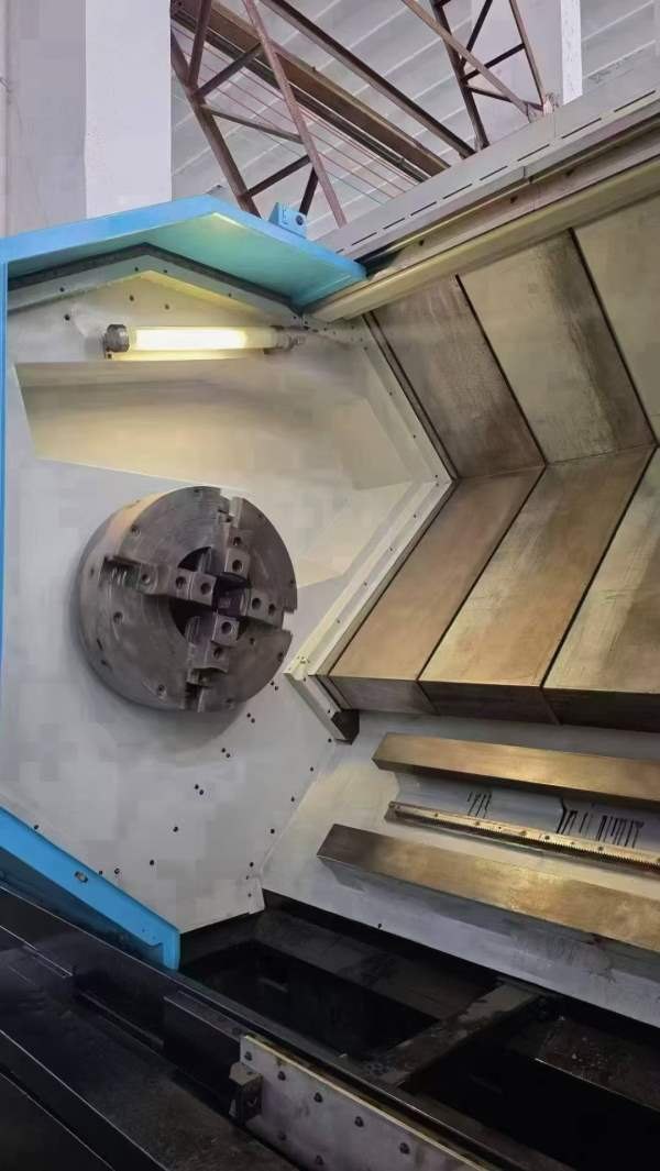 馆螺纹数控车床。台湾原装立仲CNC-S50/3M重切削管螺纹.