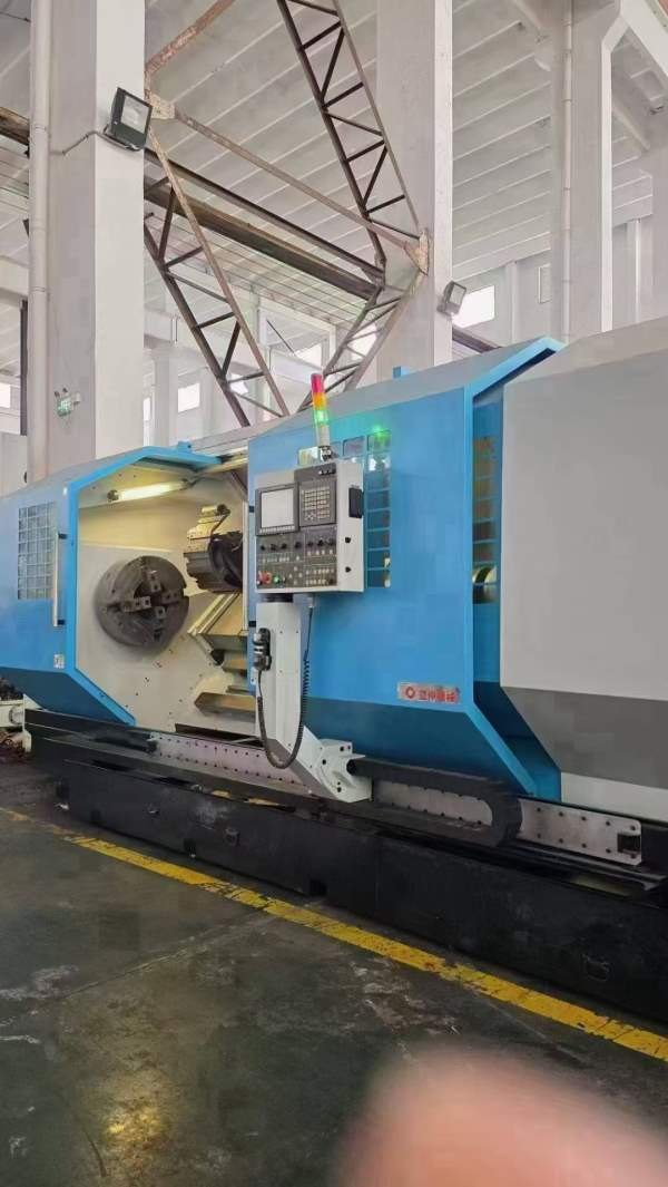 馆螺纹数控车床。台湾原装立仲CNC-S50/3M重切削管螺纹.