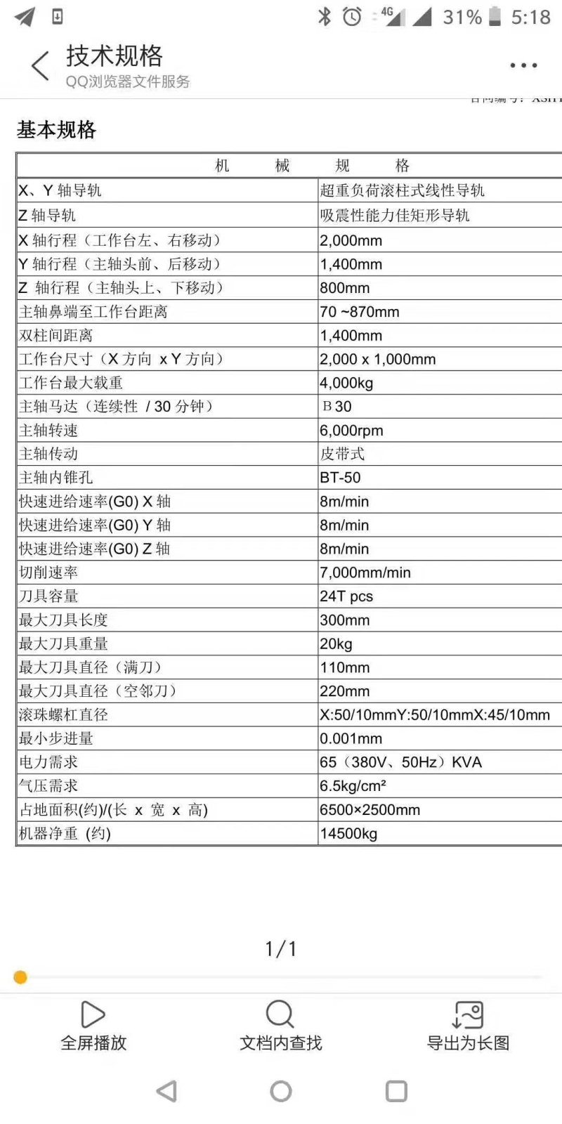 出售台湾星视野DX2012龙门加工中心